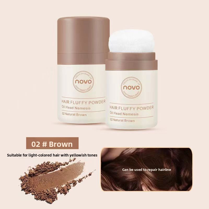 Remove oil and dry hair powder