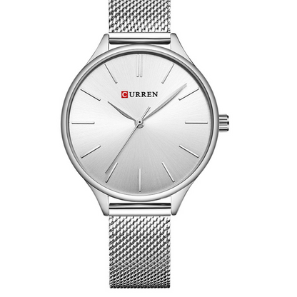 Women's Mesh Band Quartz Watch