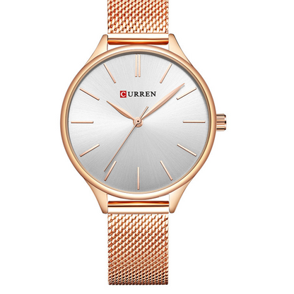 Women's Mesh Band Quartz Watch