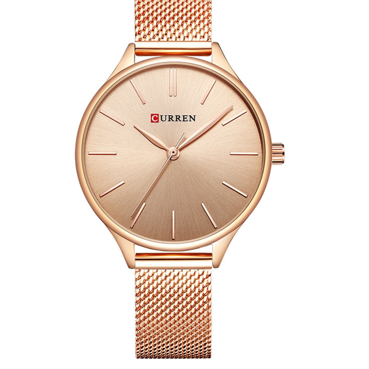 Women's Mesh Band Quartz Watch