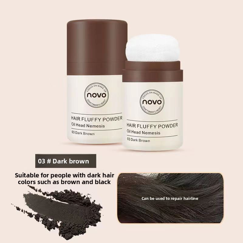 Remove oil and dry hair powder
