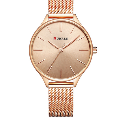 Women's Mesh Band Quartz Watch