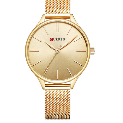 Women's Mesh Band Quartz Watch