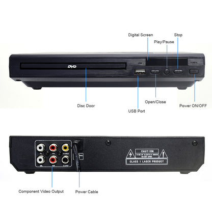 Mini DVD Player with USB Playback