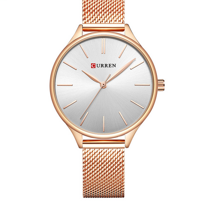 Women's Mesh Band Quartz Watch