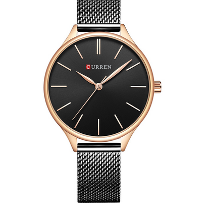 Women's Mesh Band Quartz Watch